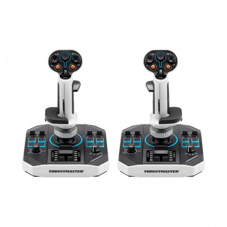 Thrustmaster lennukang Sol-R 2 HOSAS Space Sim Duo USB analoog-/digitaalne PC, must, valge