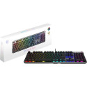 MSI STRIKE 600 SILEN keyboard Gaming USB QWERTY US English Black
