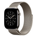 Apple 46mm Natural Milanese Loop - S/M