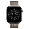 Apple 46mm Natural Milanese Loop - S/M