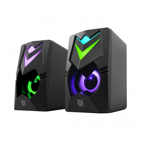 PC kõlarid 2.0 DEFENDER J4 2.0 6W LED USB must