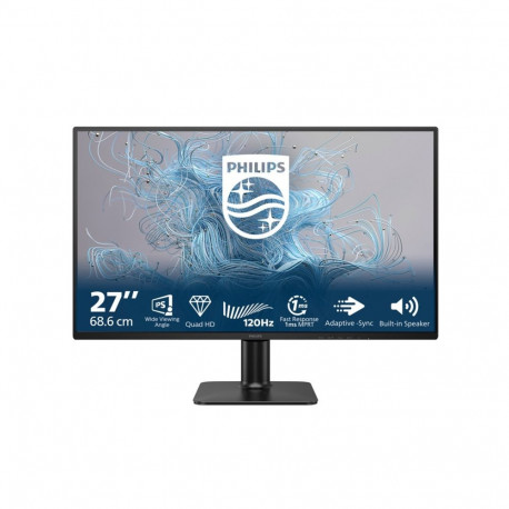 Philips 2000 series 27E2N2500/00 arvutimonitor 68,6 cm (27") 2560 x 1440 pikslit Quad HD LCD must