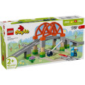 LEGO DUPLO TOWN 10426 sild ja raudteerööpad laienduskomplekt