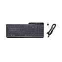 HP 400 taustvalgustusega juhtmega klaviatuur