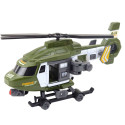 helikopter militaarne konks kanderaamid tuled helid khaki 1:16