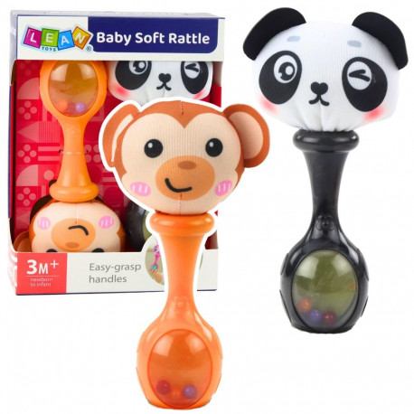 sensoorsete väristajate komplekt pehme palliga ahv ja panda 2tk