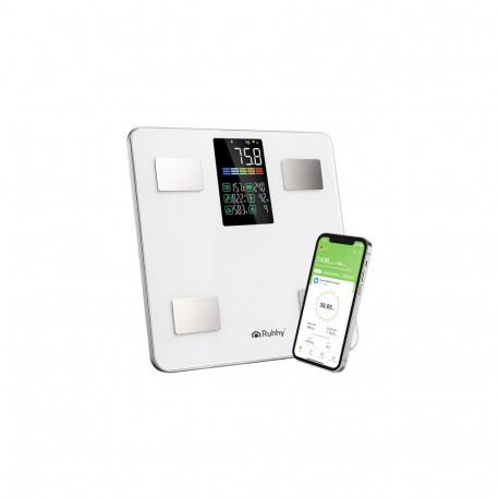 LCD-analüütiline valge vannitoakaal Ruhhy 20676