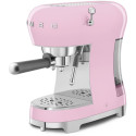 "SMEG ECF02PKEU Siebträger Espresso-/Kaffemaschine Rose"