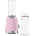 "SMEG PBF01PKEU Mixer aus Edelstahl, rosa"