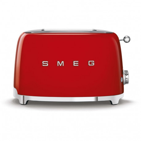 "SMEG TSF01RDEU Toaster 2 Scheiben Rot"