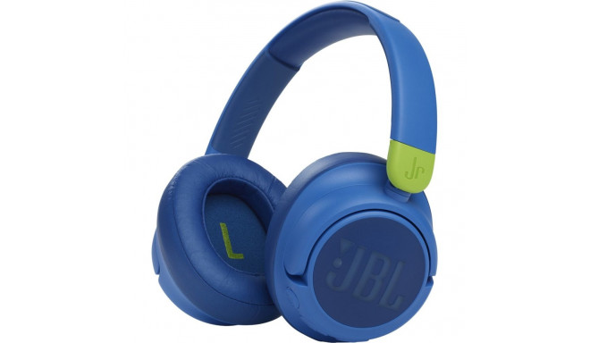"JBL JR 460 NC Over-Ear Kopfhrer mit Noise-Cancelling fr Kinder in Blau"