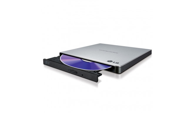 HLDS GP57ES40 õhuke USB väline DVD-kirjutaja hõbedane