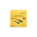 DeLock DisplayPort 1.2 > USB-C (ST-ST) 2m adapter cable 4K 60Hz black