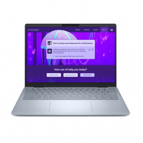 Dell Plus 14 DB14250, jääsinine, 14", WVA, puuteekraan, 2K, 1920 x 1200 pixels, Intel Core Ultra 7, 