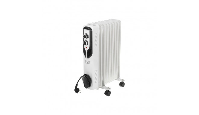 Adler | Oil-Filled Radiator | AD 7816 | Oil Filled Radiator | 2000 W | Number of power levels 3 | Wh