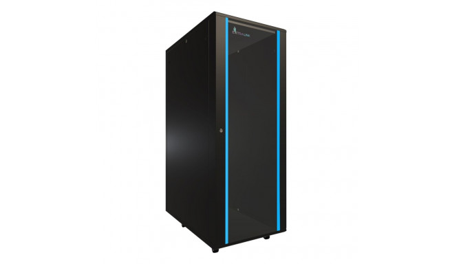 Extralink 37U 600x1000 must põrandal seisev rack-kapp