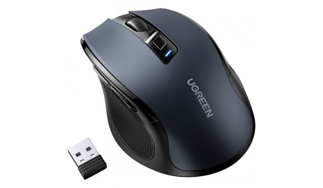 Ugreen optiline juhtmevaba hiir USB 2.4GHz 4000 DPI must (MU006)