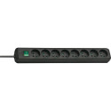 Brennenstuhl Eco-Line power strip 8 sockets 3 m black (1159301018)
