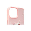Nimmy ümbris iPhone 15 6.1" roosa prillidega lahe kass