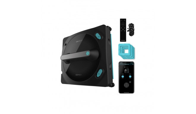 Cecotec Windows Cleaner Robot | Conga Windroid 1490 TwerkingSpray Connected | Corded | Black