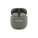 Guess Bluetooth kõrvaklapid GUTWSJ14ESGE TWS + dokk taupe trükitud klassikaline logo