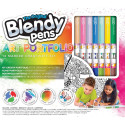 BLENDY PENS kirjatarvete komplekt markerid kunstiportfell 14