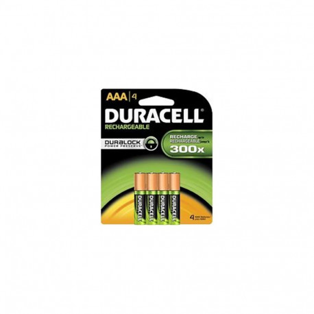 Duracell HR03 AAA Batteries 4-Pack