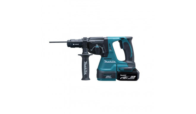 MAKITA. HAMMER DRILL 18V DHR243RTJ 2J 2x5.0Ah + HANDLE