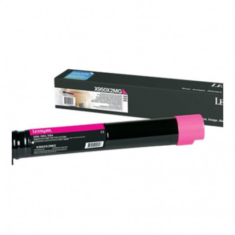 Lexmark X950X2MG | X95x magenta eriti suure tootlikkusega toonerikassett (22K) | kassett | magenta
