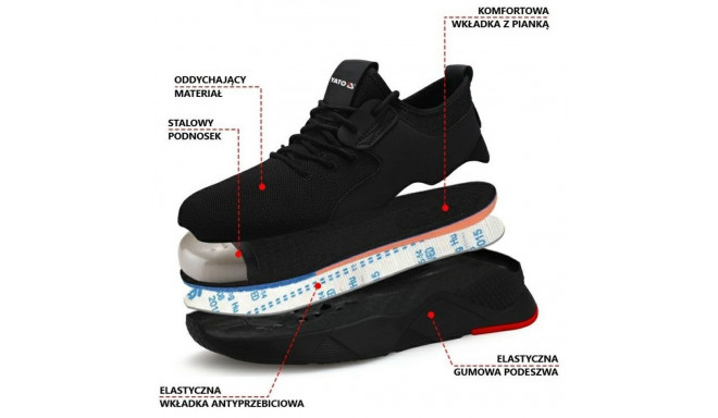 YT.SPORT.PUBS SBP tööjalatsid suurus 44