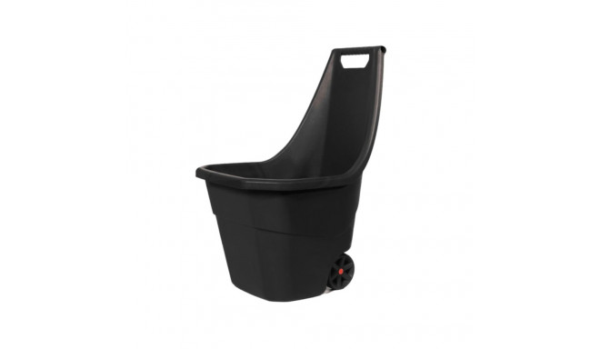 PP.GARDEN wheelbarrow 55L, BLACK