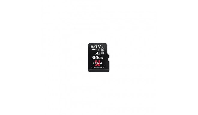 Goodram IRDM MicroSDXC 64GB + adapter
