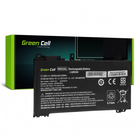 Green Cell Battery RE03XL for HP ProBook 430 G6 G7 440 G6 G7 445 G6 G7 450 G6 G7 455 G6 G7 445R G6 4