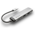 Verbatim USB-C Hub Adapter - USB-C/2xUSB-A 3.0/HDMI aluminum 49140