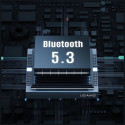 USAMS Bluetooth 5.3 kõrvaklapid TWSRhymbo Series juhtmevabad beež BHUYO02 (US-YO17)