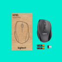 MOUSE USB LASER WRL M705/BLACK 910-006034 LOGITECH