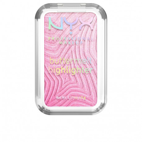 NYX PROFESSIONAL MAKE UP BUTTERMELT HIGHLIGHTER iluminador en polvo #15-U Butta Werk 5 gr