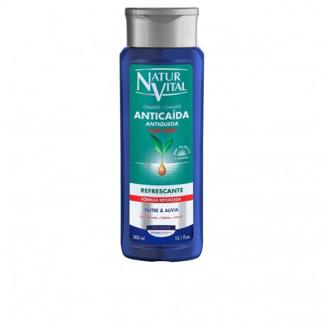 NATUR VITAL CHAMPÚ ANTICAÍDA refrescante 300 ml