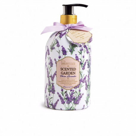 IDC INSTITUTE käte- ja kehapiim SCENTED GARDEN 500ml, soe lavendel