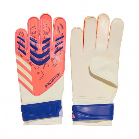 Rękawice bramkarskie adidas Predator Glove Training biało-pomarańczowe JN5355 9,5