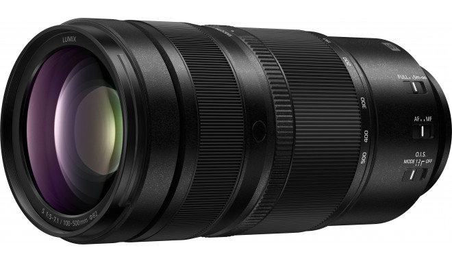 Panasonic Lumix S 100-500mm f/5.0-7.1 O.I.S. lens
