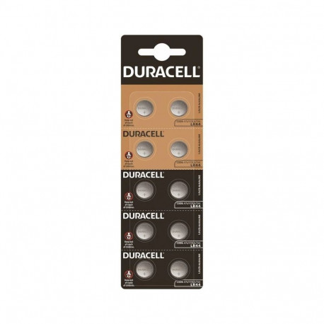Battery - Duracell LR44 1.5V Alkaline 10 Pcs