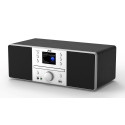 Audio System - JVC RD-E874B 20W RMS Bluetooth FM Radio Remote Control Black, Silver