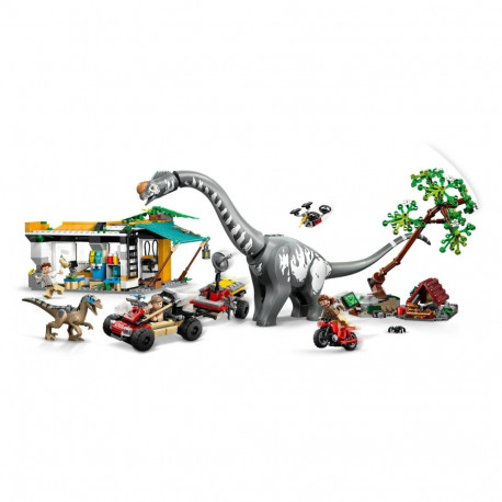 Construction Set - LEGO JURASSIC WORLD 76973 Raptor & Titanosaurus 582 pcs