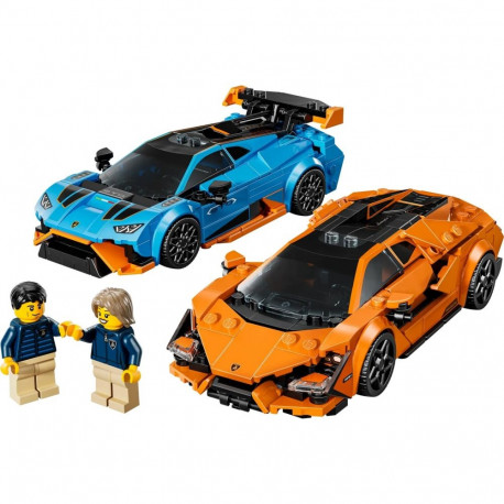 Construction Set - LEGO SPEED CHAMPIONS 77238 Lamborghini Revuelto & Huracán STO 607 pcs