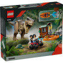 Construction Set - LEGO JURASSIC WORLD 76975 T-Rex River Escape 199 Pieces