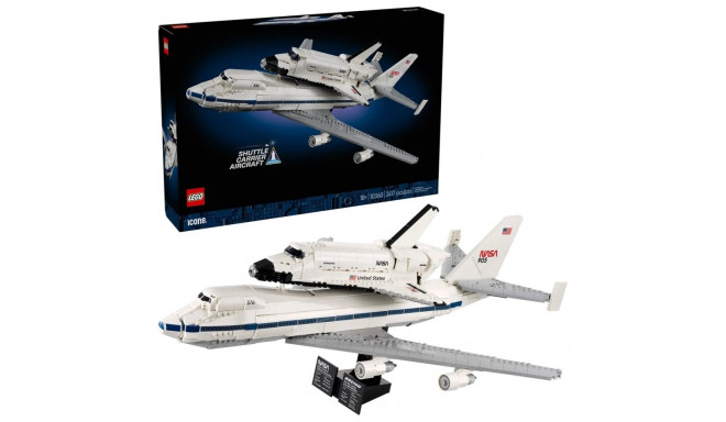 LEGO Set - ICONS 10360 Shuttle Carrier Aircraft 2417 Pieces 270mm Height