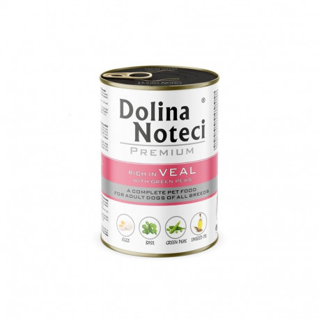 Dog Food - DOLINA NOTECI Premium Veal with Green Peas Grain-Free 400g