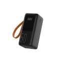 Power Bank - Tracer VOUGE-5 50000mAh 20W USB-C, 2x USB-A, LCD, Flashlight Black