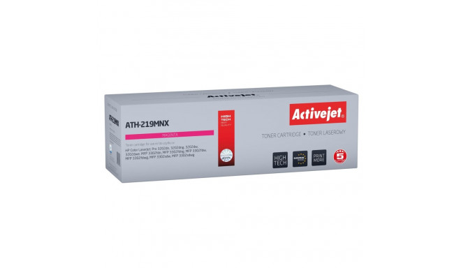 Toner Cartridge - Activejet ATH-219MNX Replacement for HP 219X 2500 Pages Magenta